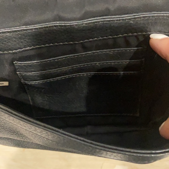 Tory Burch Black Clutch - Picture 7 of 12